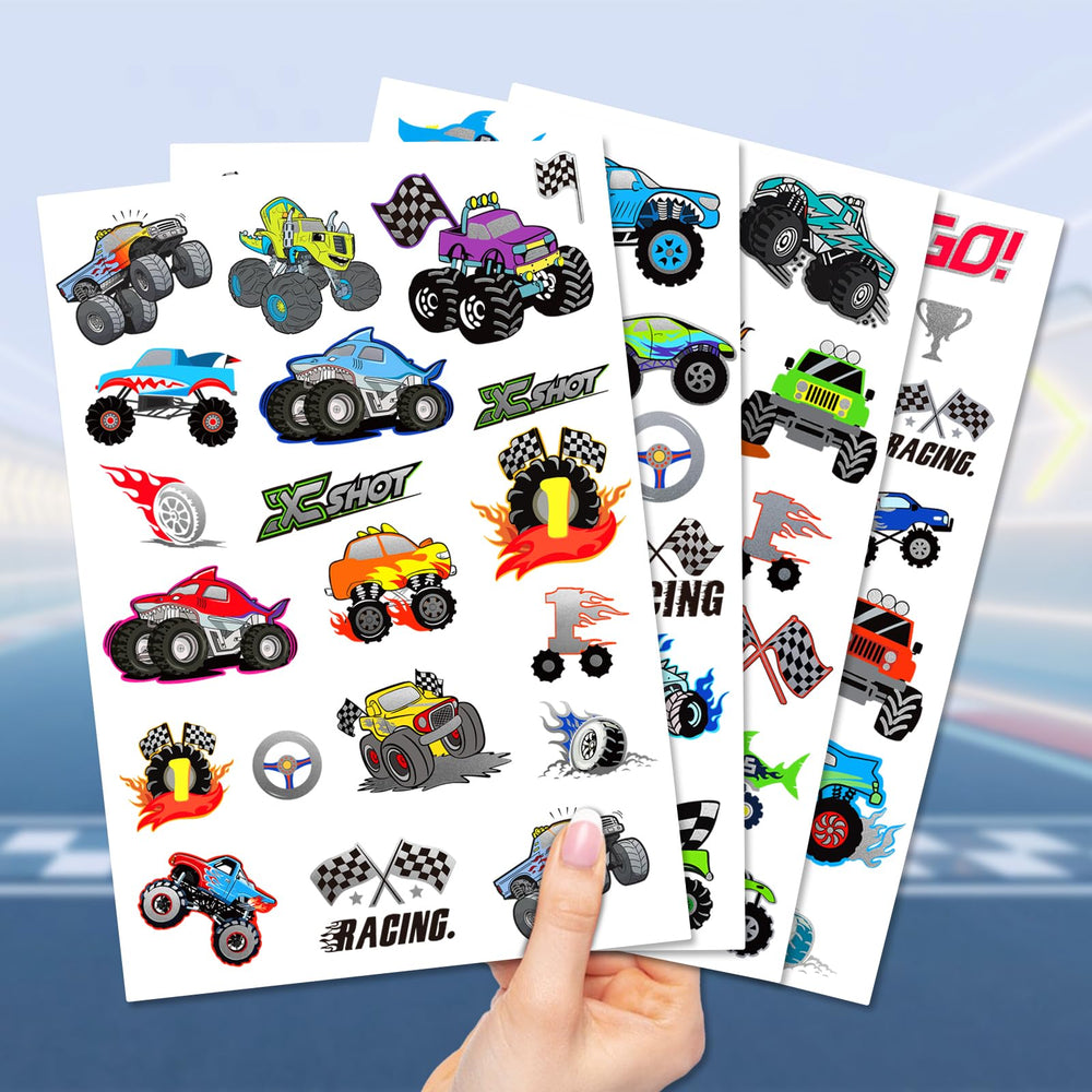 Gabizafia tatuajes Hot Wheels detalle coche, ideal para decoraciones