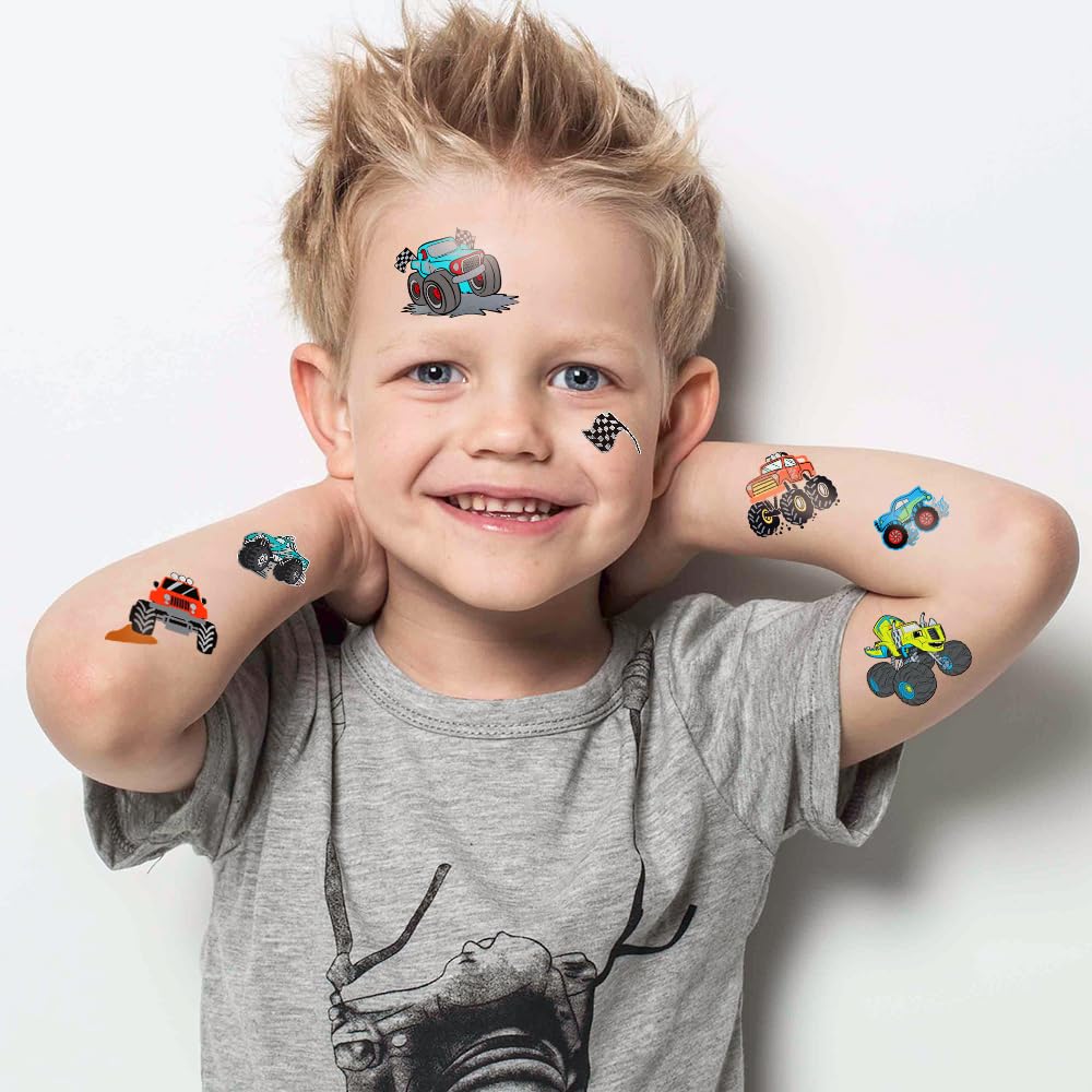 Gabizafia tatuajes Hot Wheels uso en fiestas y regalos