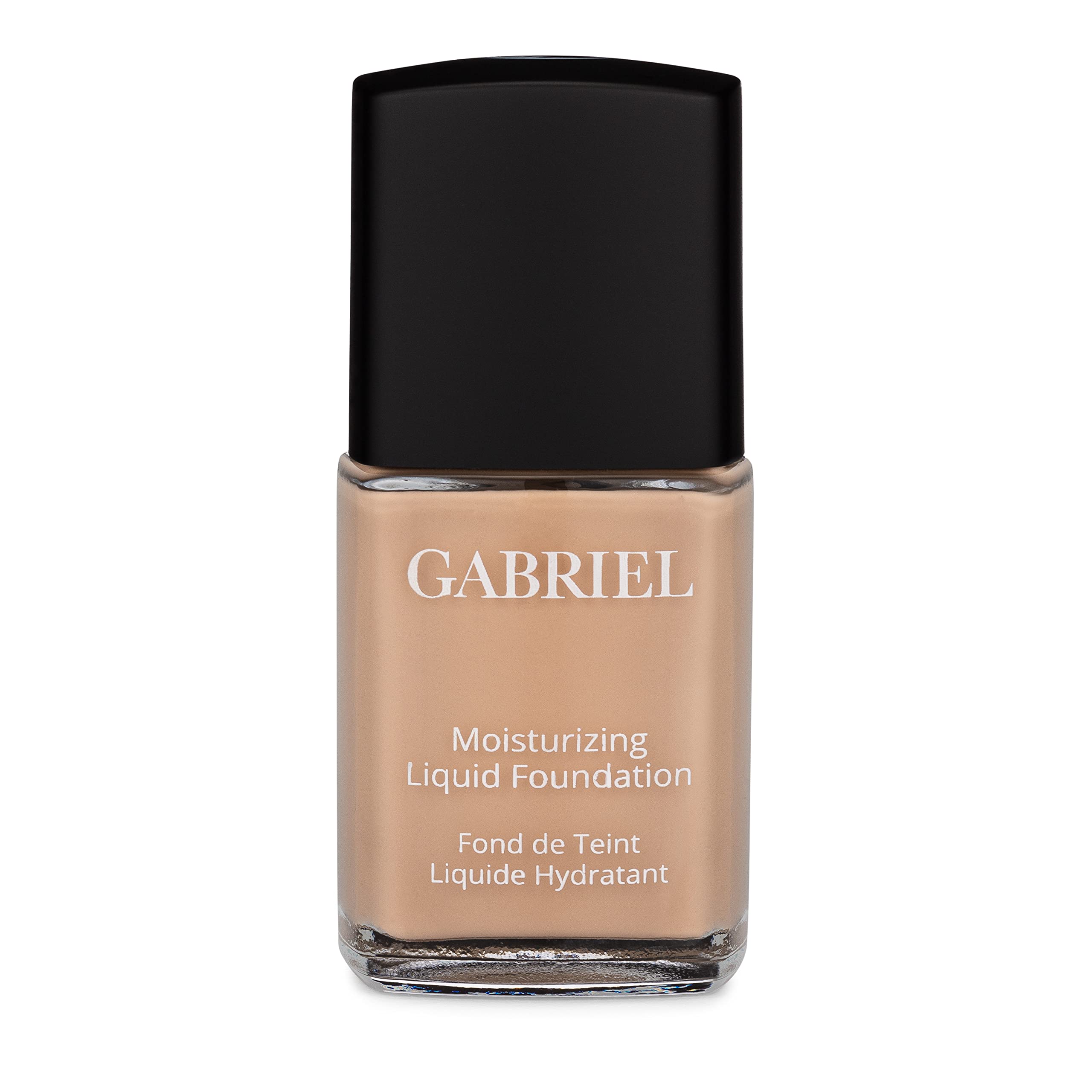 Gabriel Cosmetics Fond de Teint Liquide – Bouteille, couvrance naturelle et discrète au quotidien.