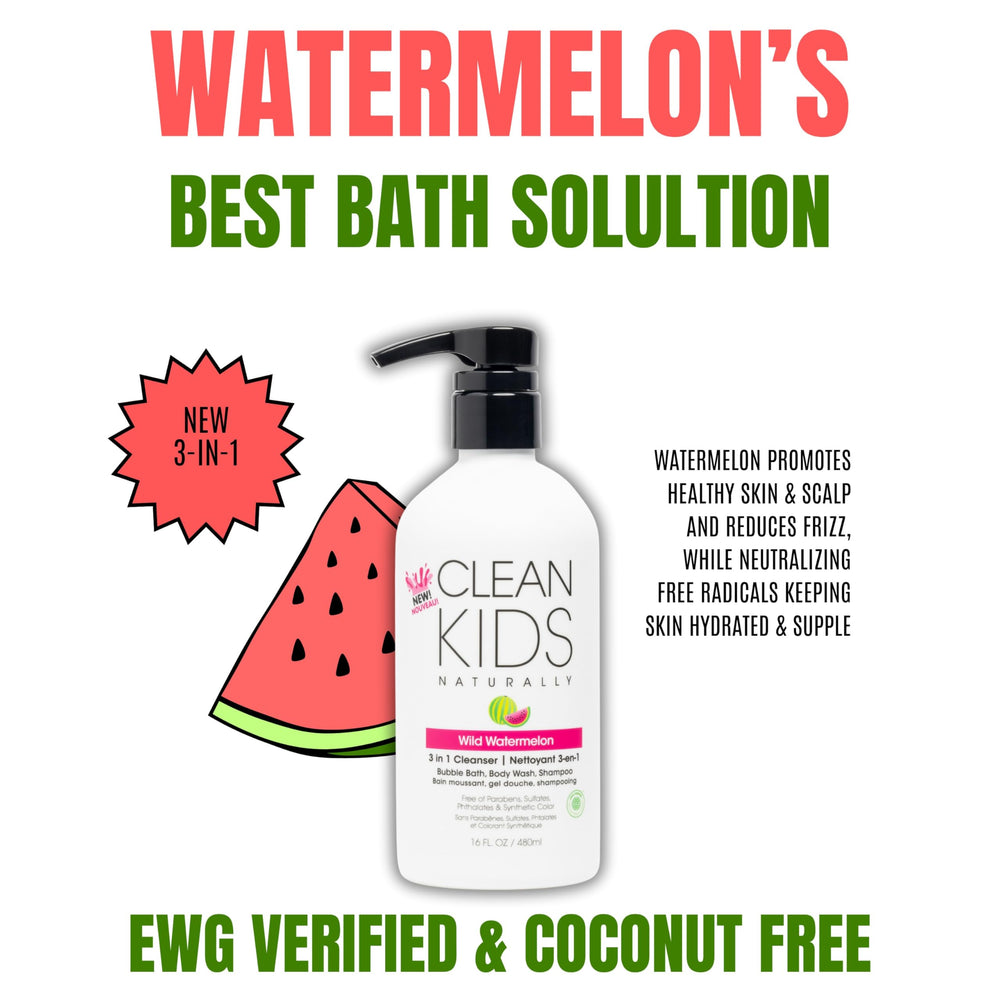 Gabriel Cosmetics Watermelon 3en1: fragancia de manzanilla y aloe en baño suave.