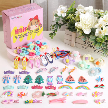 GadgetGlee pinzas florales, fijan peinados con suavidad