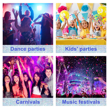 GADMLURY acabado glitter vistoso para noches y eventos