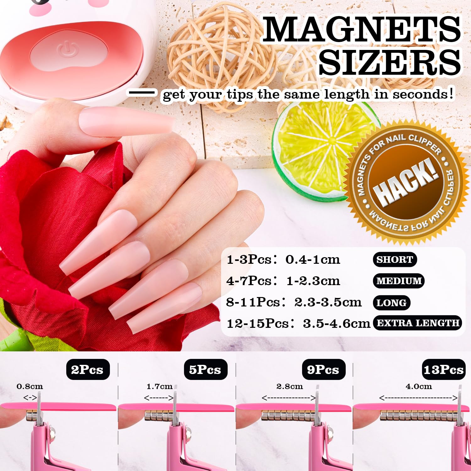 GA&EN corta uñas con mango ergonómico para mayor comodidad