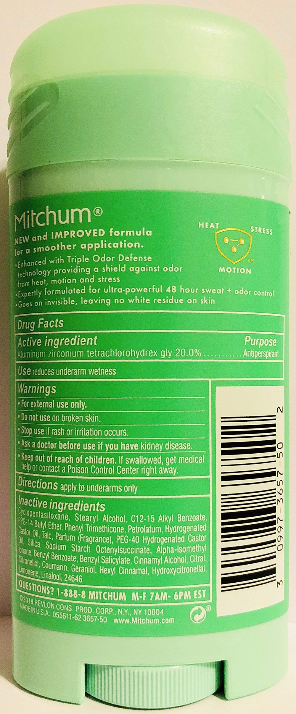 Gafalr Mitchum desodorante para mujer, ideal tras el entrenamiento, mantiene la frescura todo el día.