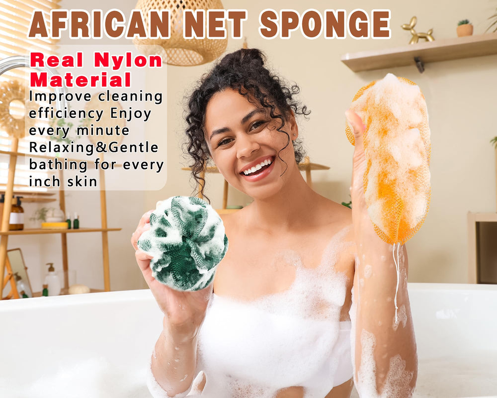 Gainlove esponja africana de 45 pulgadas: llega a la espalda con facilidad