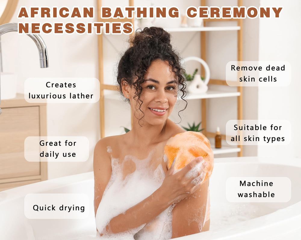 Gainlove esponja africana: agarre seguro durante el baño