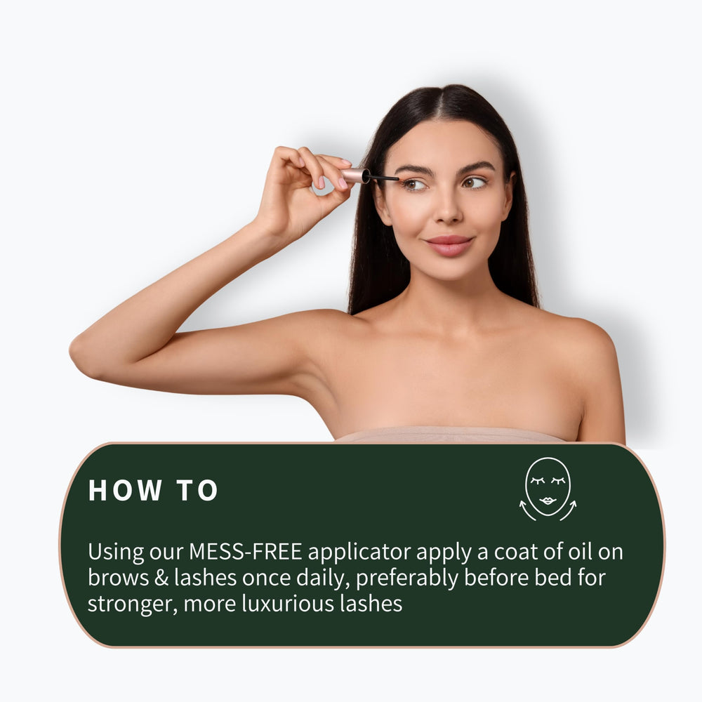 GAJACO serum aceite ricino cejas, tratamiento nutritivo para definición