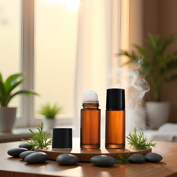Set de dos botellas Galepromot para aceites y cosméticos hazlo tú mismo.