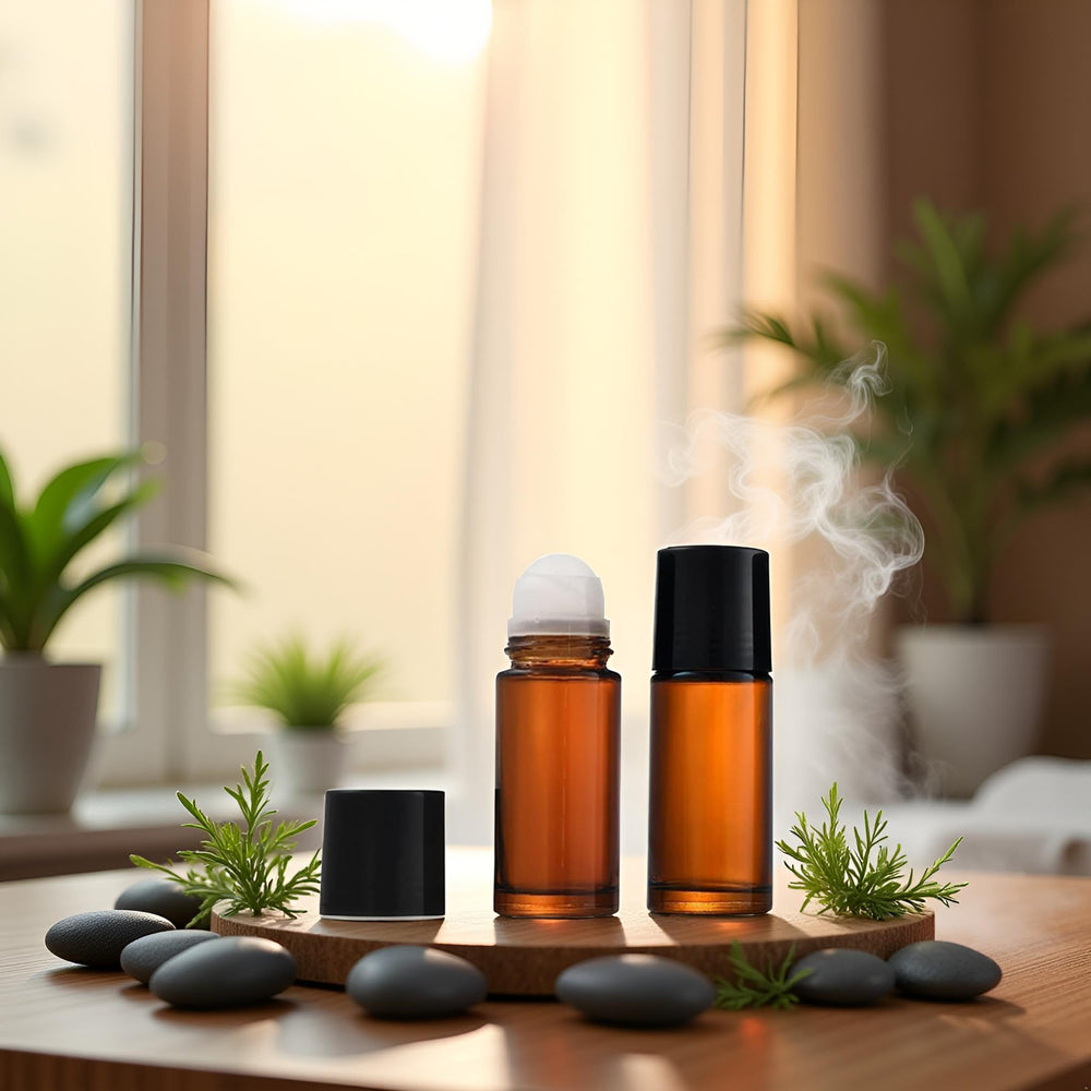 Set de dos botellas Galepromot para aceites y cosméticos hazlo tú mismo.