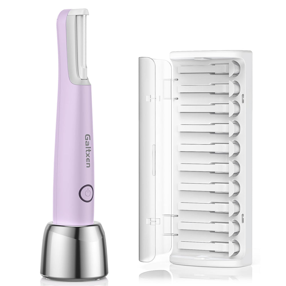 Galtxen herramienta de dermaplanado sónico con luz LED para mayor precisión en la exfoliación