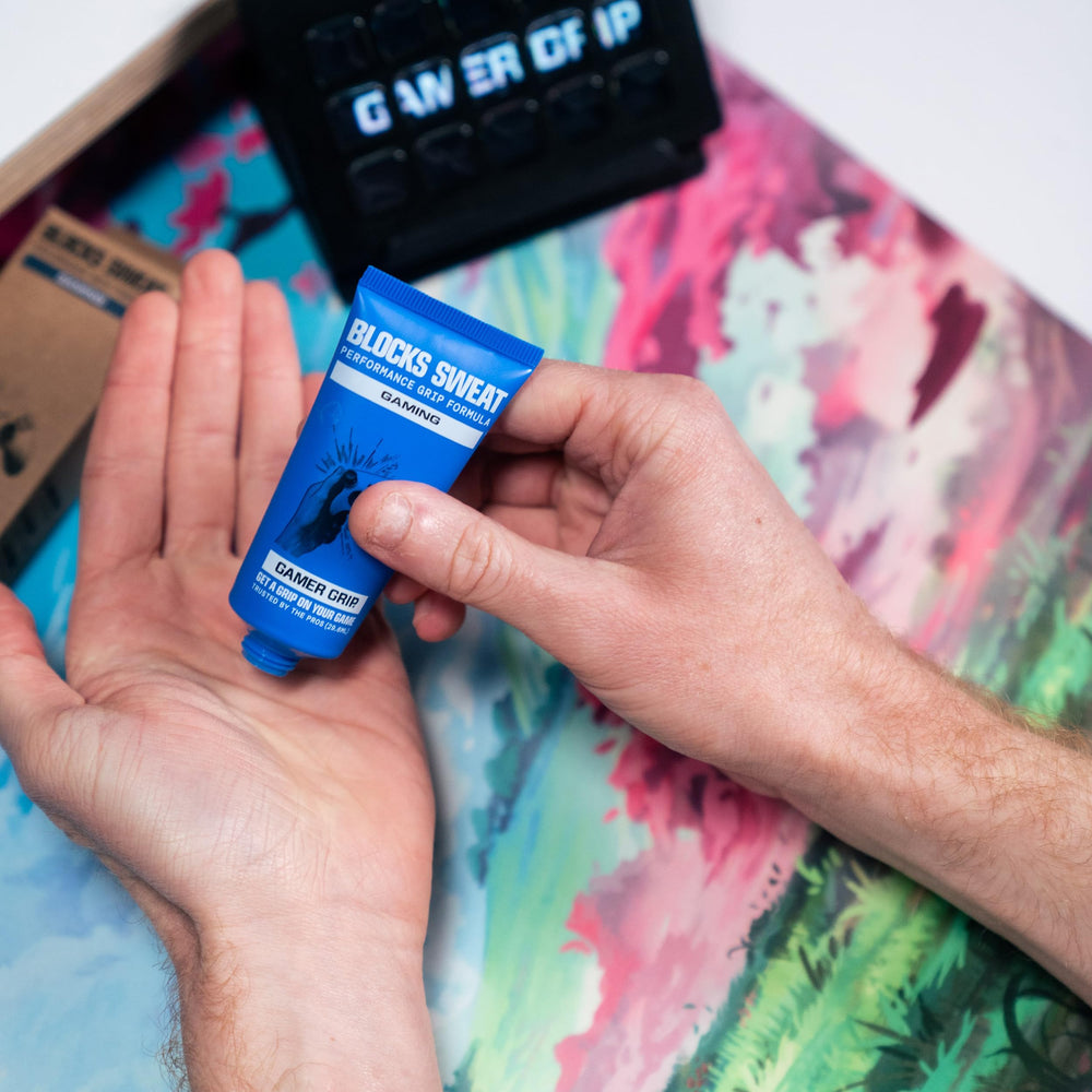Gamer Grip aplicación limpia y rápida para sesiones intensas.