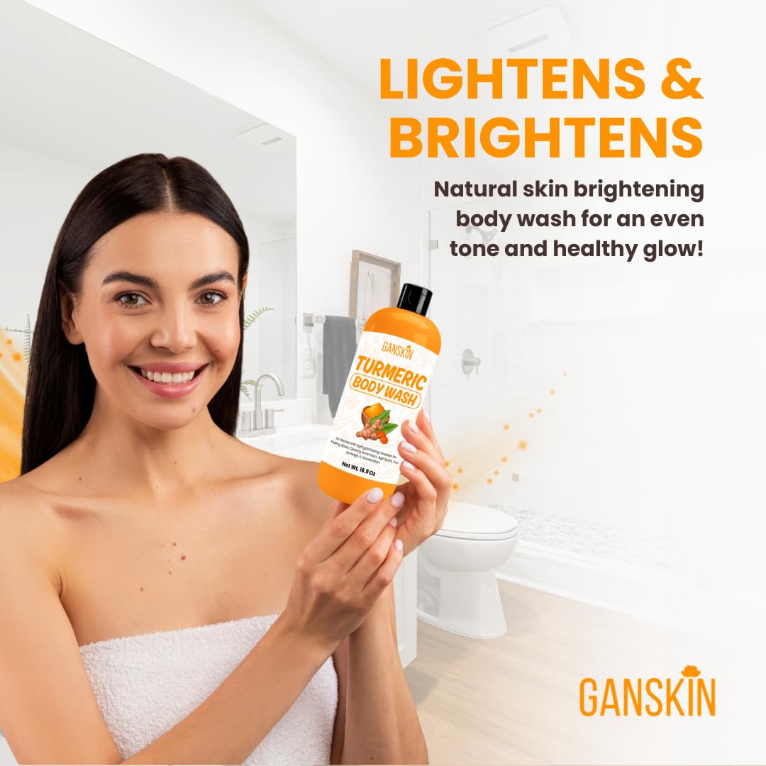 Etiqueta y envase de Ganskin, producto natural y seguro para la piel.