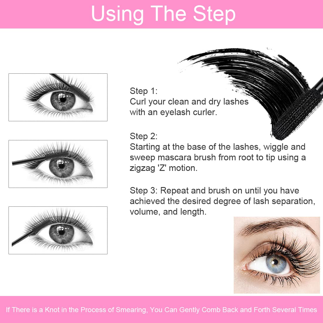 GAOSENLONK doble juego para rutina rápida de maquillaje de ojos.
