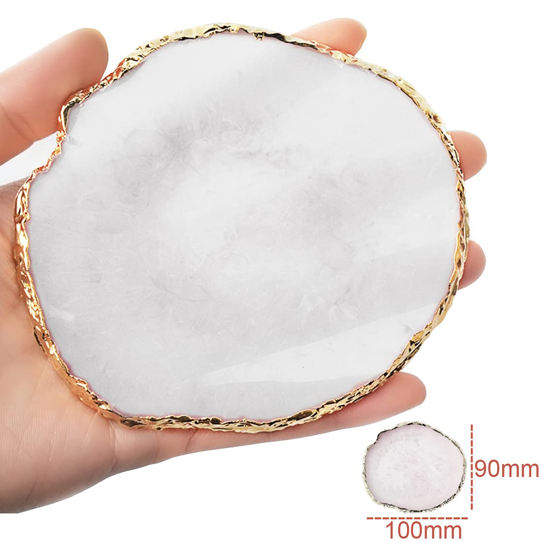 GAOSENLONK paleta de arte para uñas, uso multiuso para pigmentos y maquillaje.