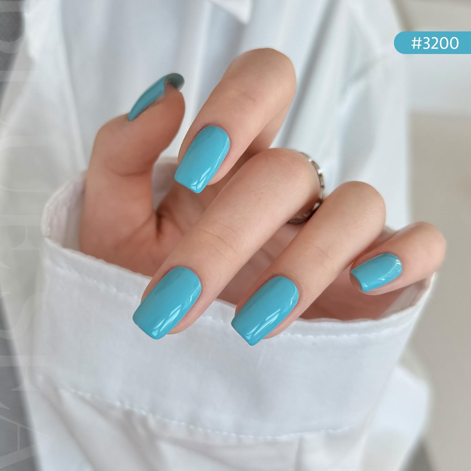 GAOY botellas de 7,3 ml, aplicación precisa para manicura casera.