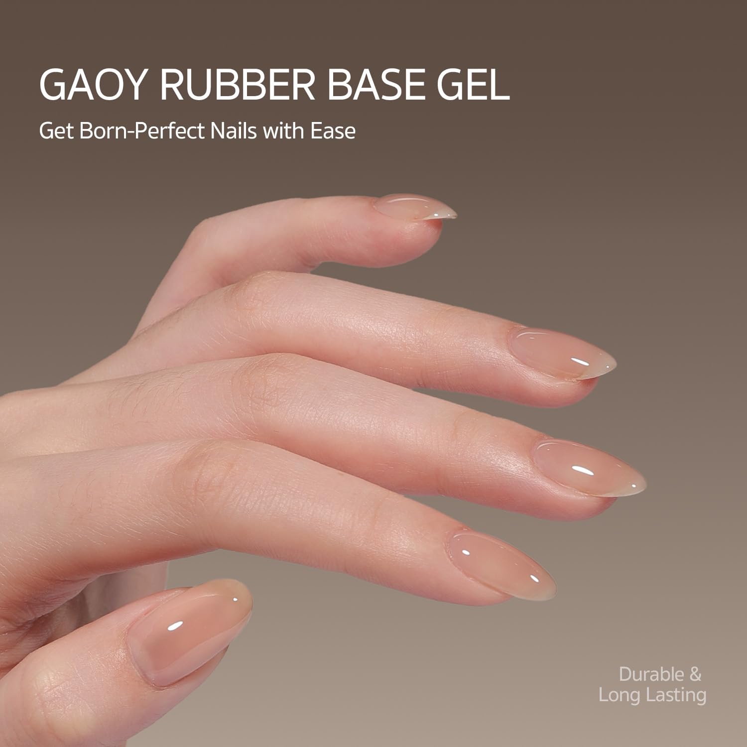 GAOY acabado con capa superior para manicura uniforme