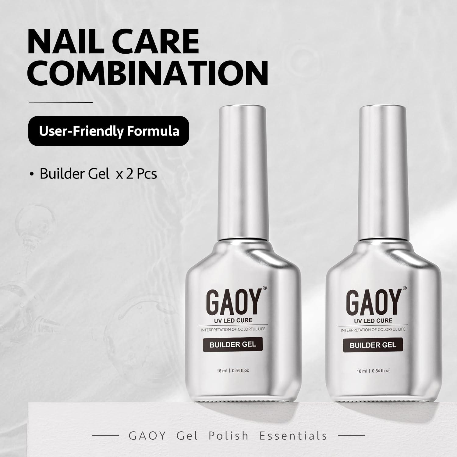 GAOY acabado top coat sella capa y evita pegajosidad