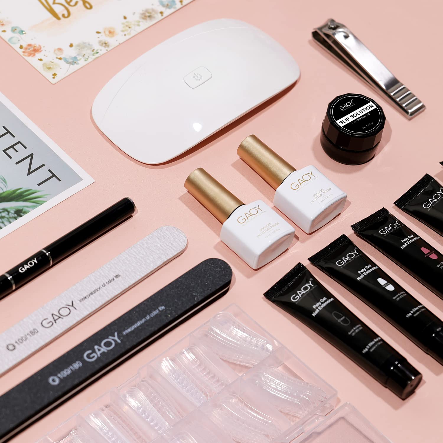 GAOY accesorios de manicura para hacer en casa