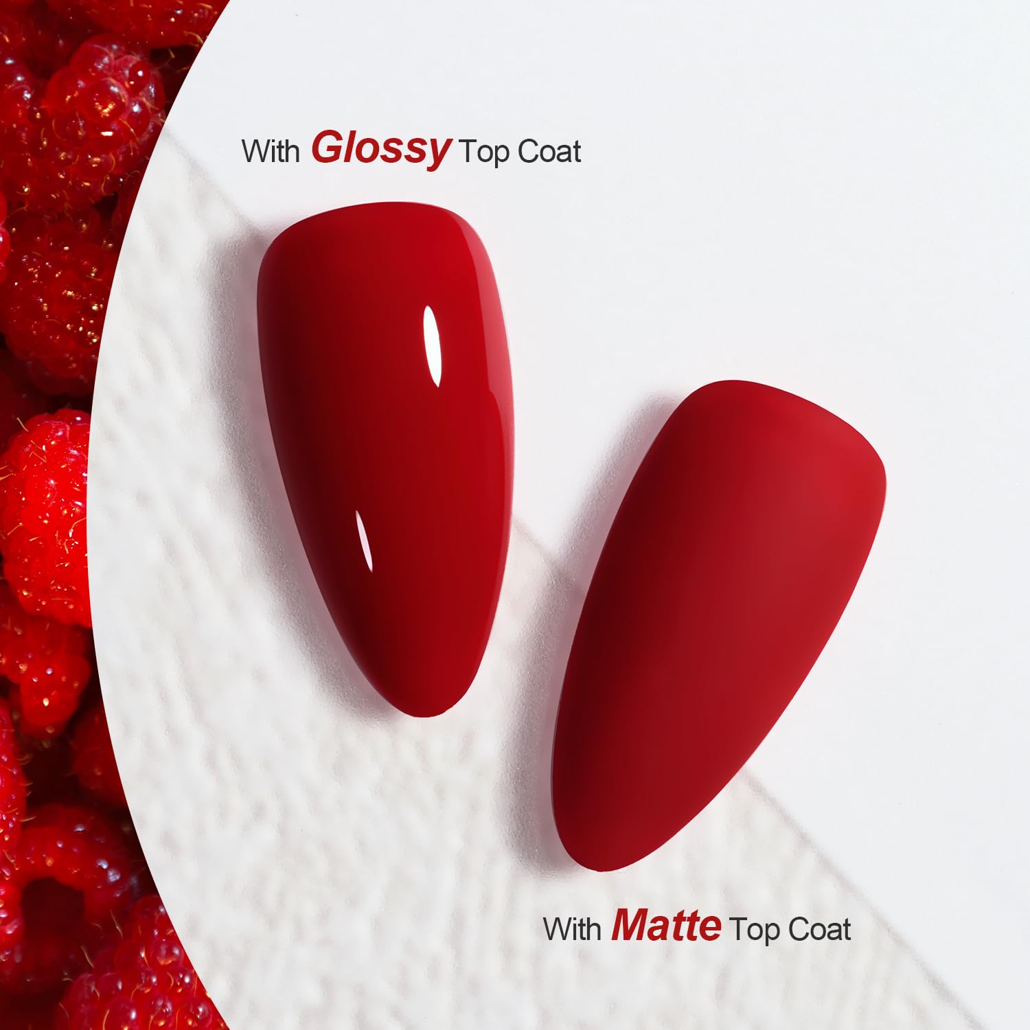 GAOY esmalte gel dos capas para color intenso
