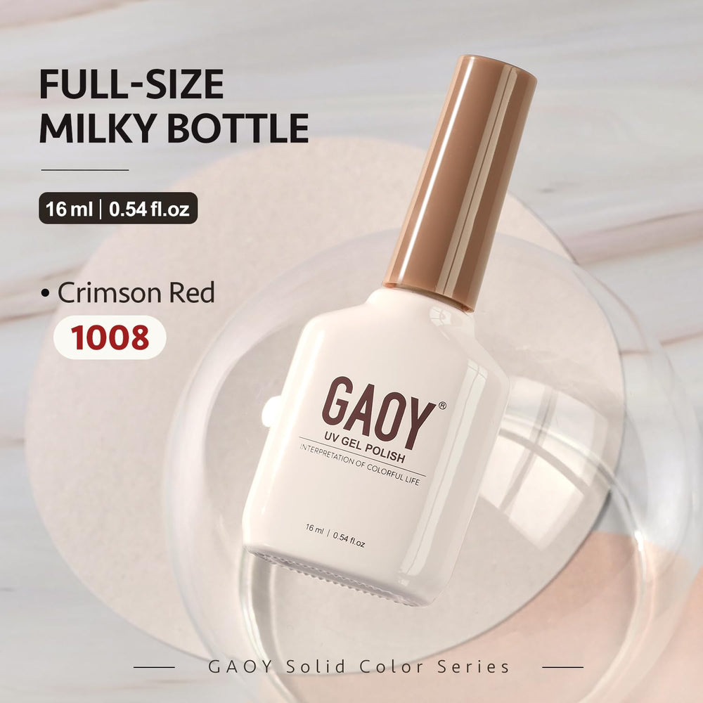 GAOY arte de uñas en casa con este gel de fácil uso