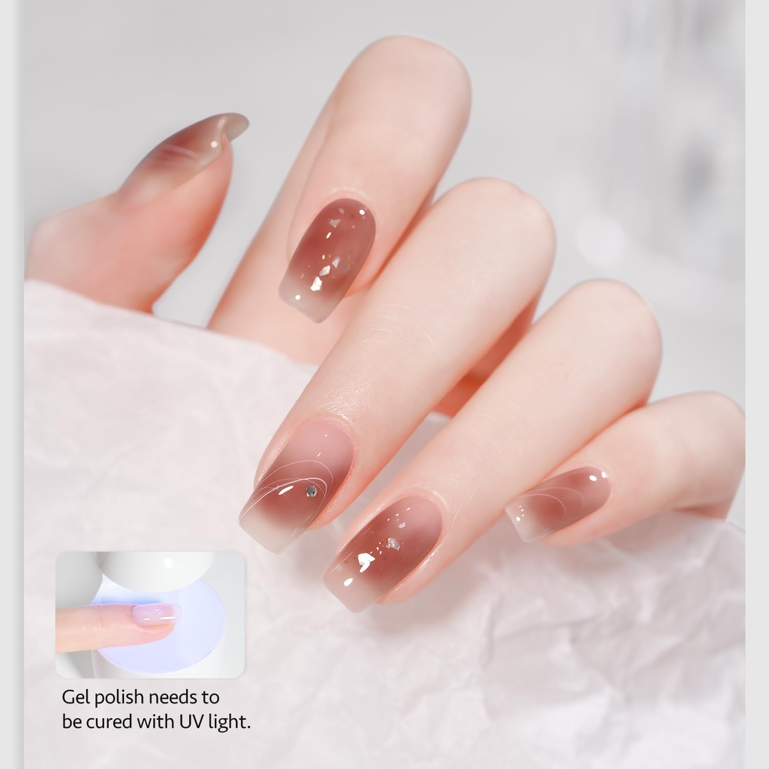 GAOY Blooming gel permite arte de uñas DIY con difusiones