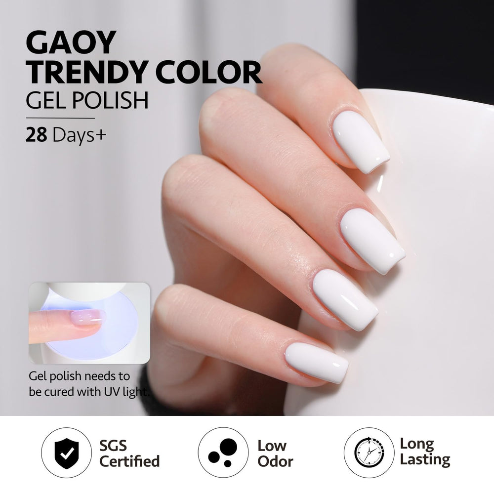 GAOY base coat: adherencia mejorada para mayor duración.