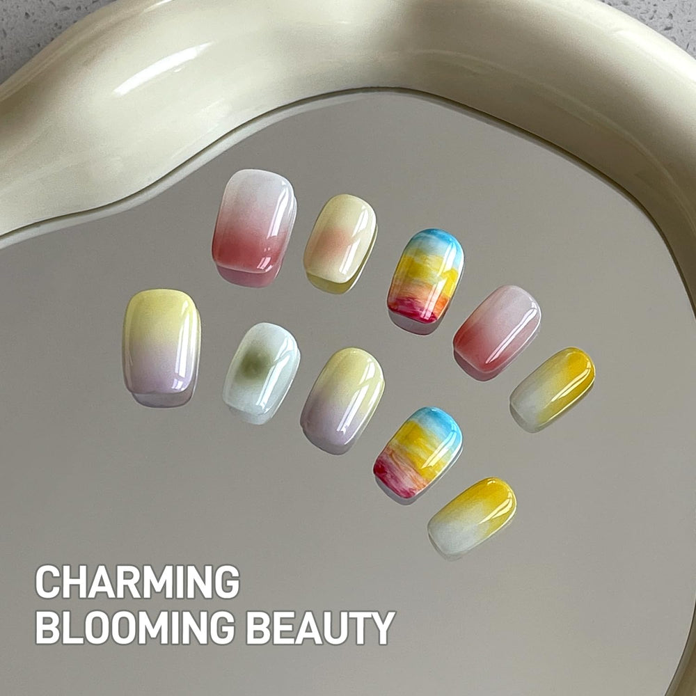GAOY Blooming Gel curado con luz ultravioleta: secado rápido para arte de uñas.