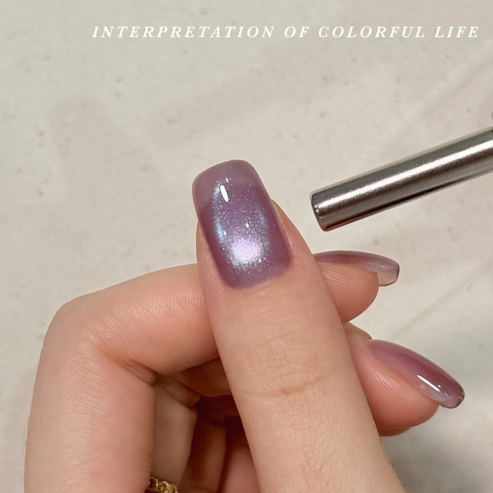 GAOY brillo holográfico con destellos multicolores para uñas.