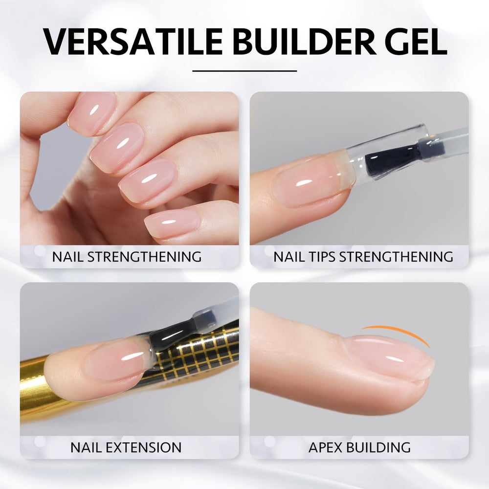 GAOY Builder Gel capa superior necesaria para sellar brillo