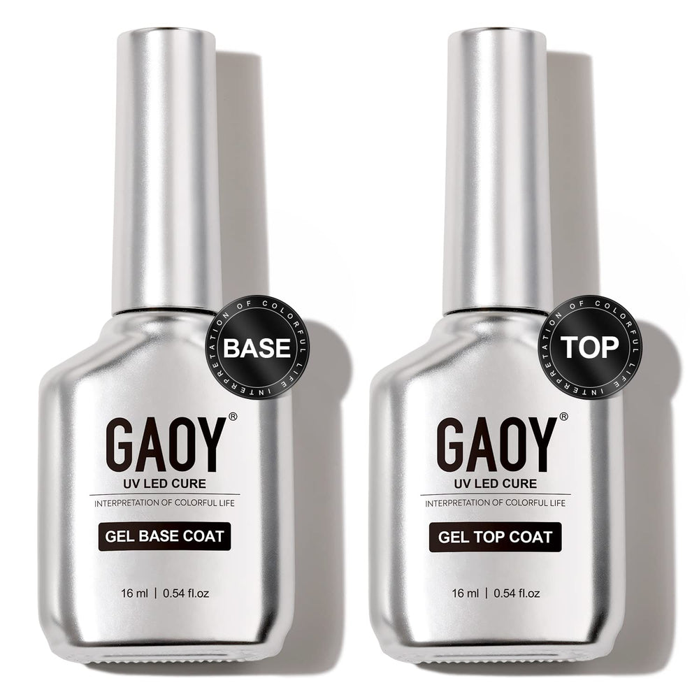 GAOY capa base Gel Cristal de 16 ml para base duradera