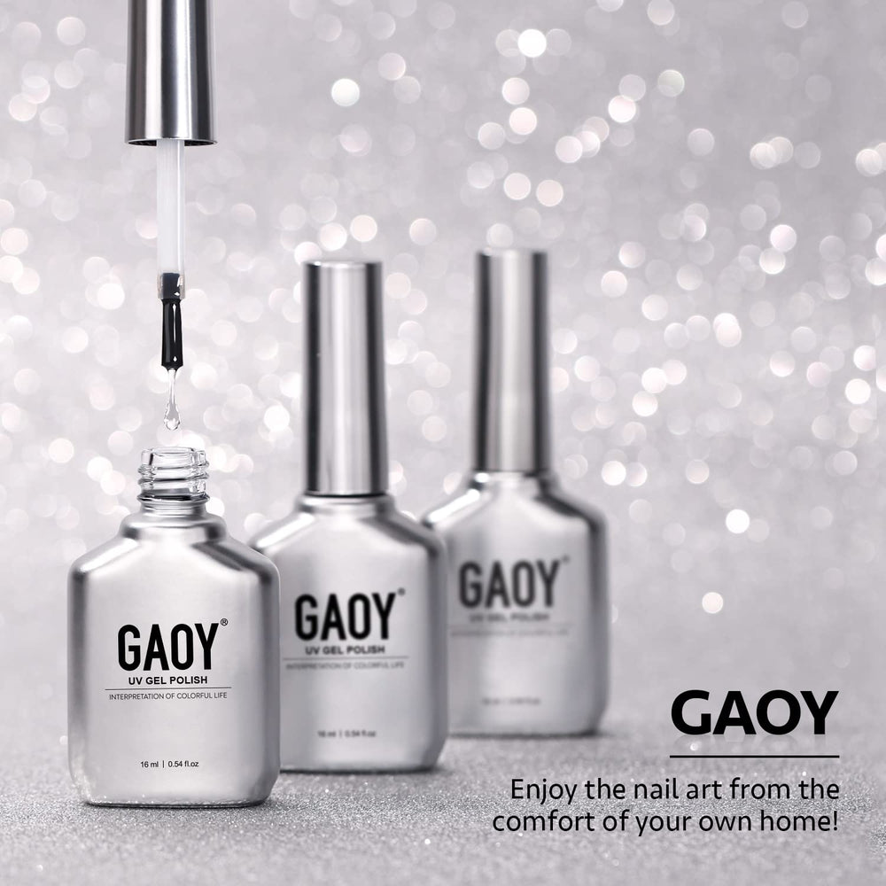 GAOY compatibilidad con gel, acrílico y poligel: uso versátil para uñas.