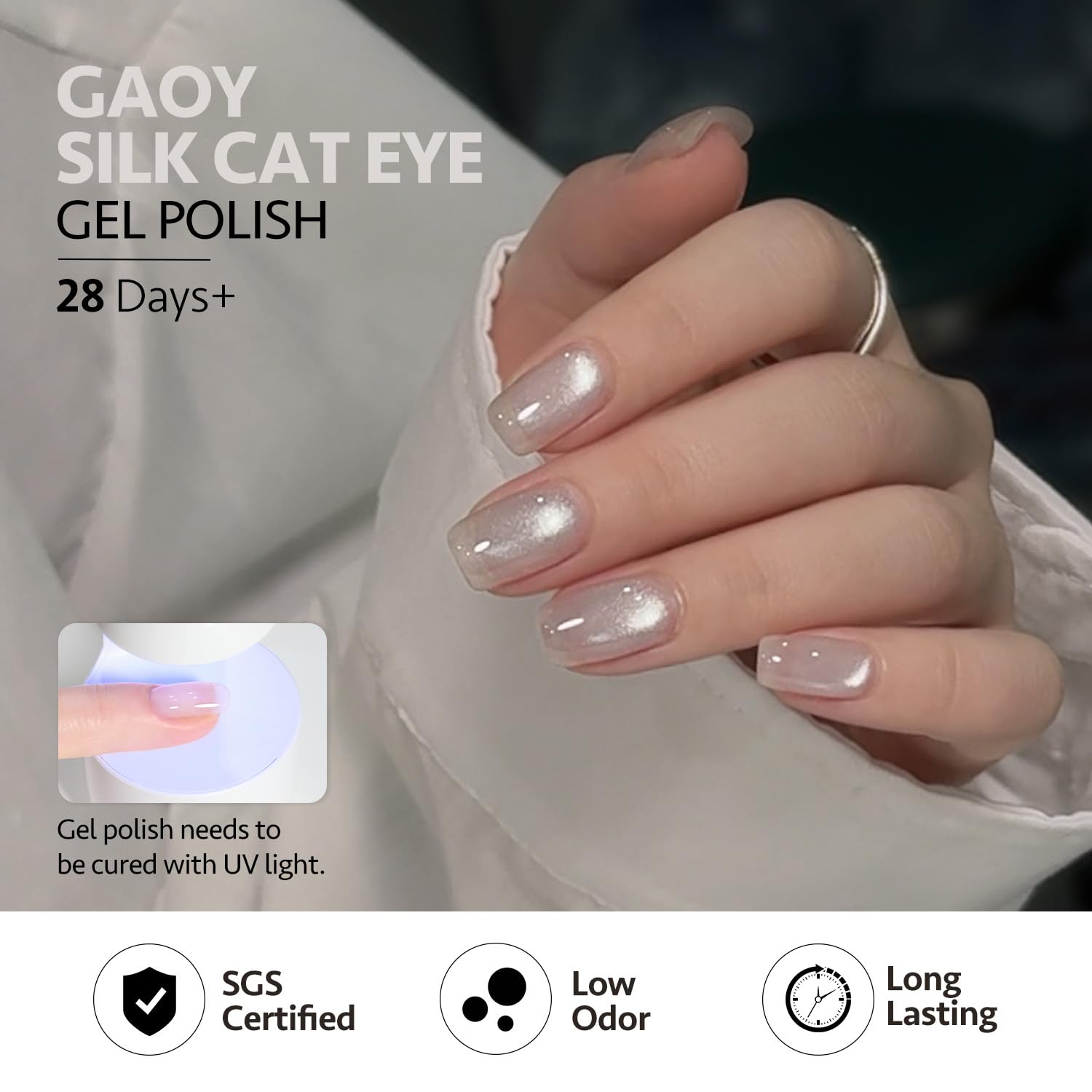 GAOY ojo de gato Sea Splash: acabado reflectante para looks veraniegos