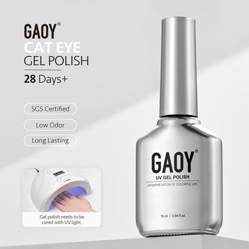 GAOY Contenido de 16 ml con imán para recrear diseños en casa.