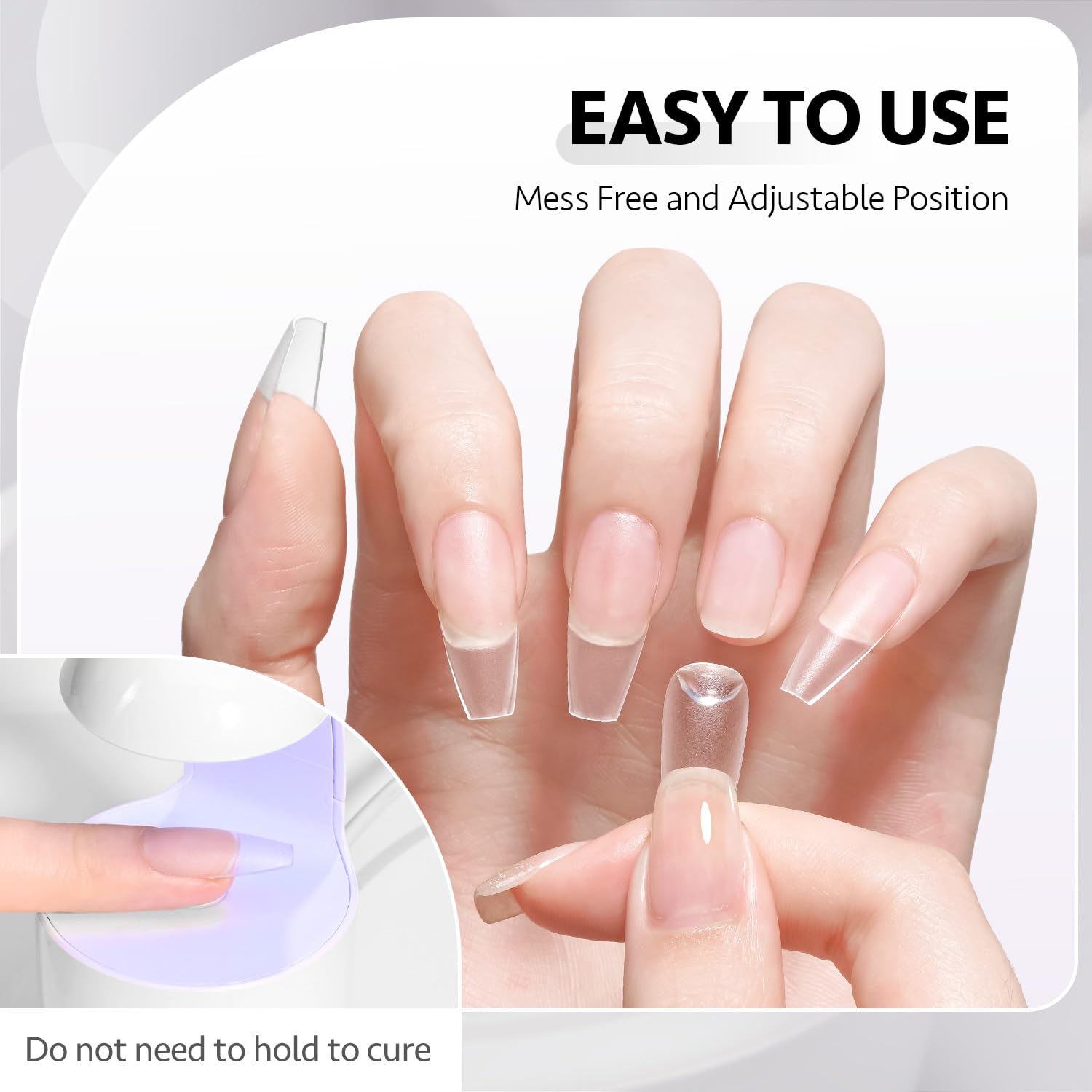GAOY contenido: unidad de 15 g lista para arte de uñas en casa