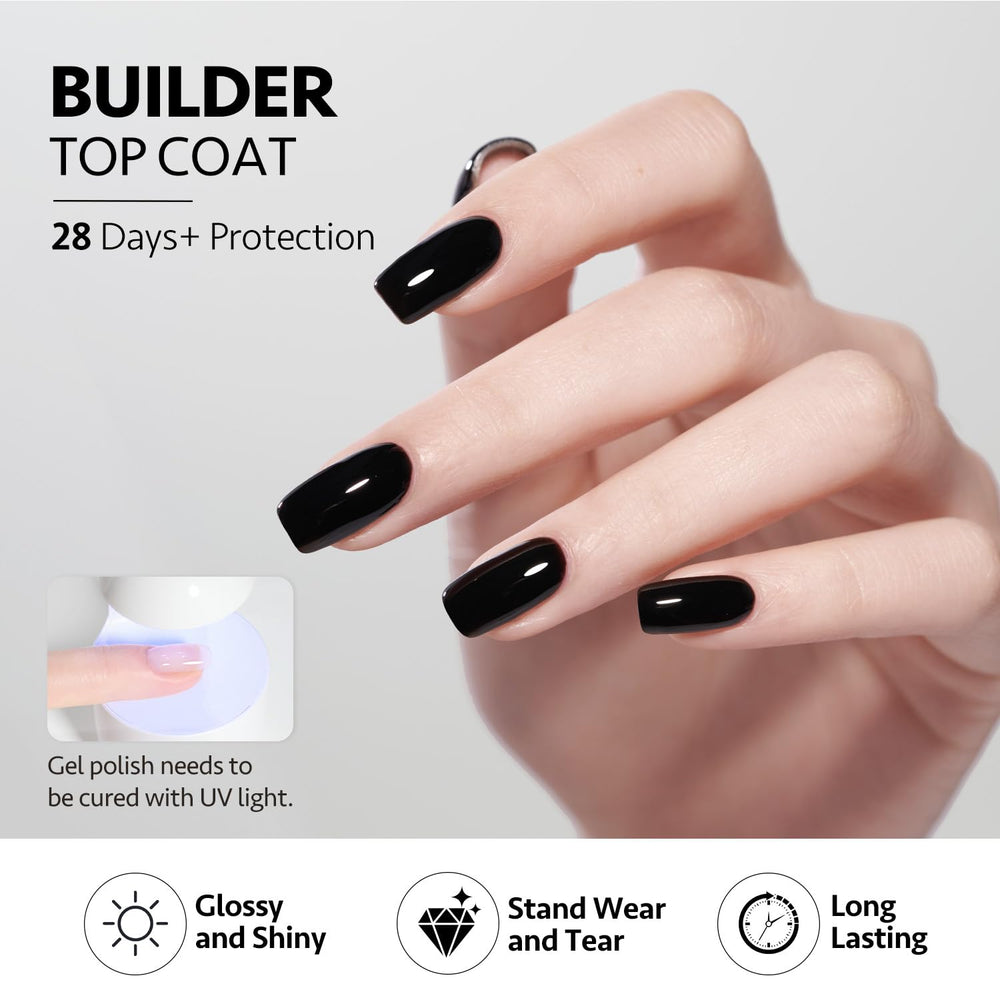 GAOY Curado UV 60s: capa superior gel para manicuras.