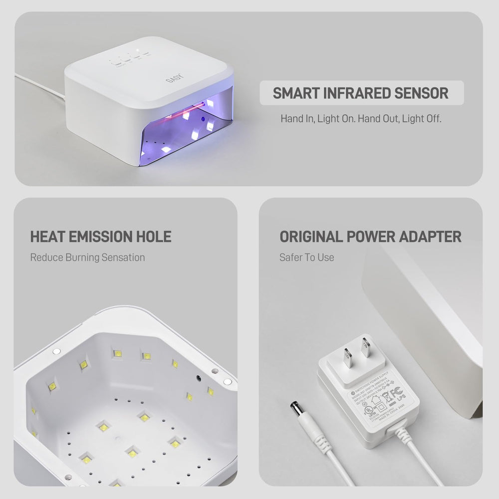 GAOY diseño blanco compacto para salón o casa.