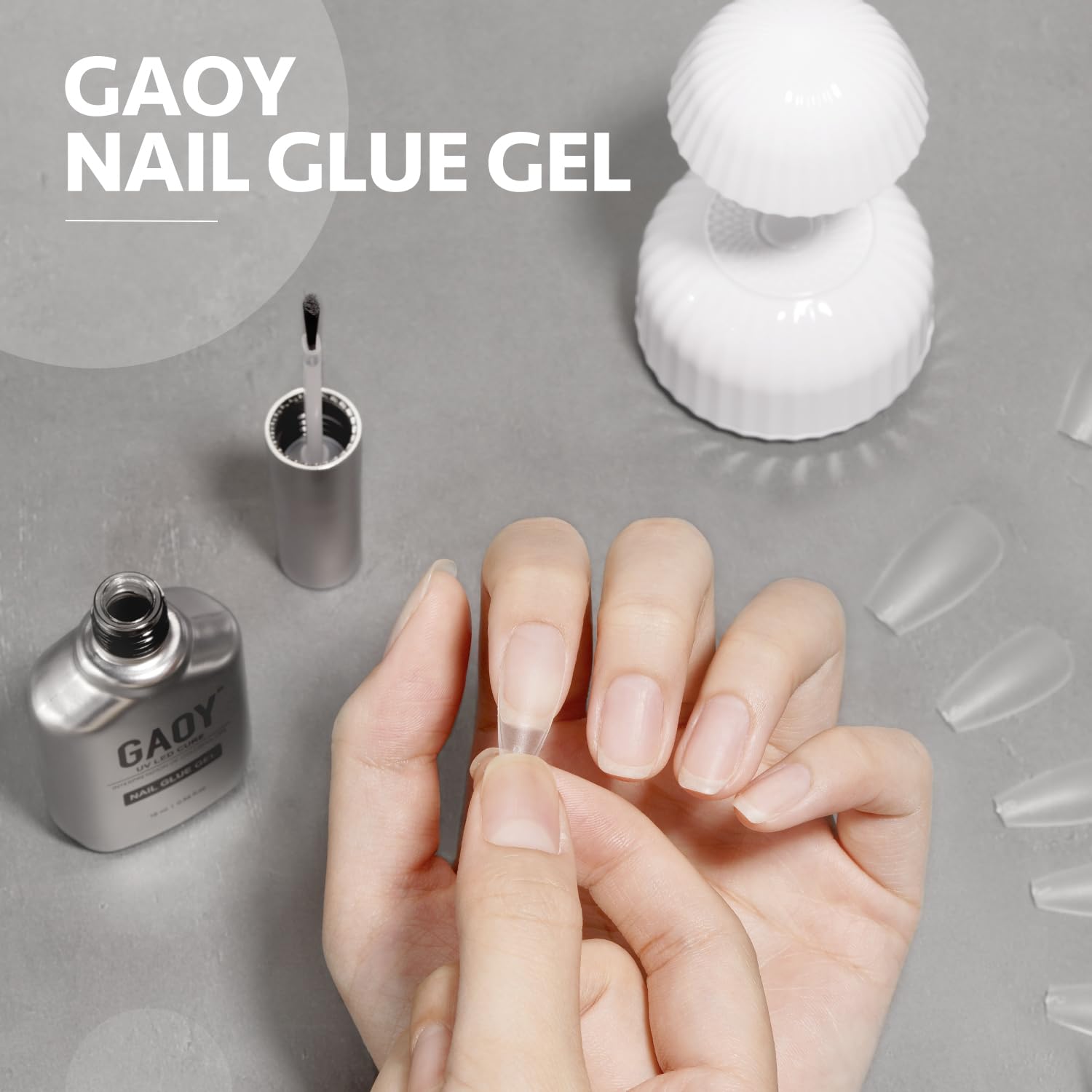 GAOY diseño cromo plateado: botella 16 ml con acabado metálico elegante.
