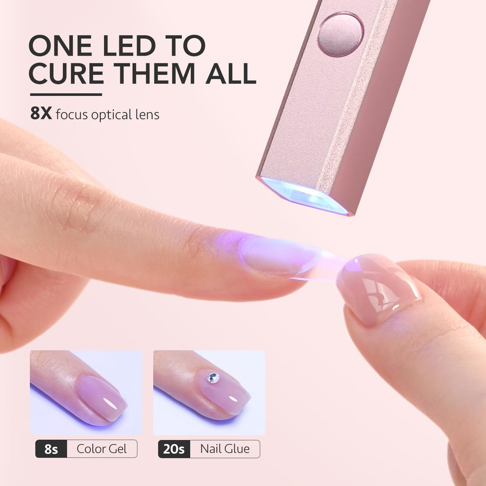 GAOY diseño versátil para manicuras gel, ideal para casa.