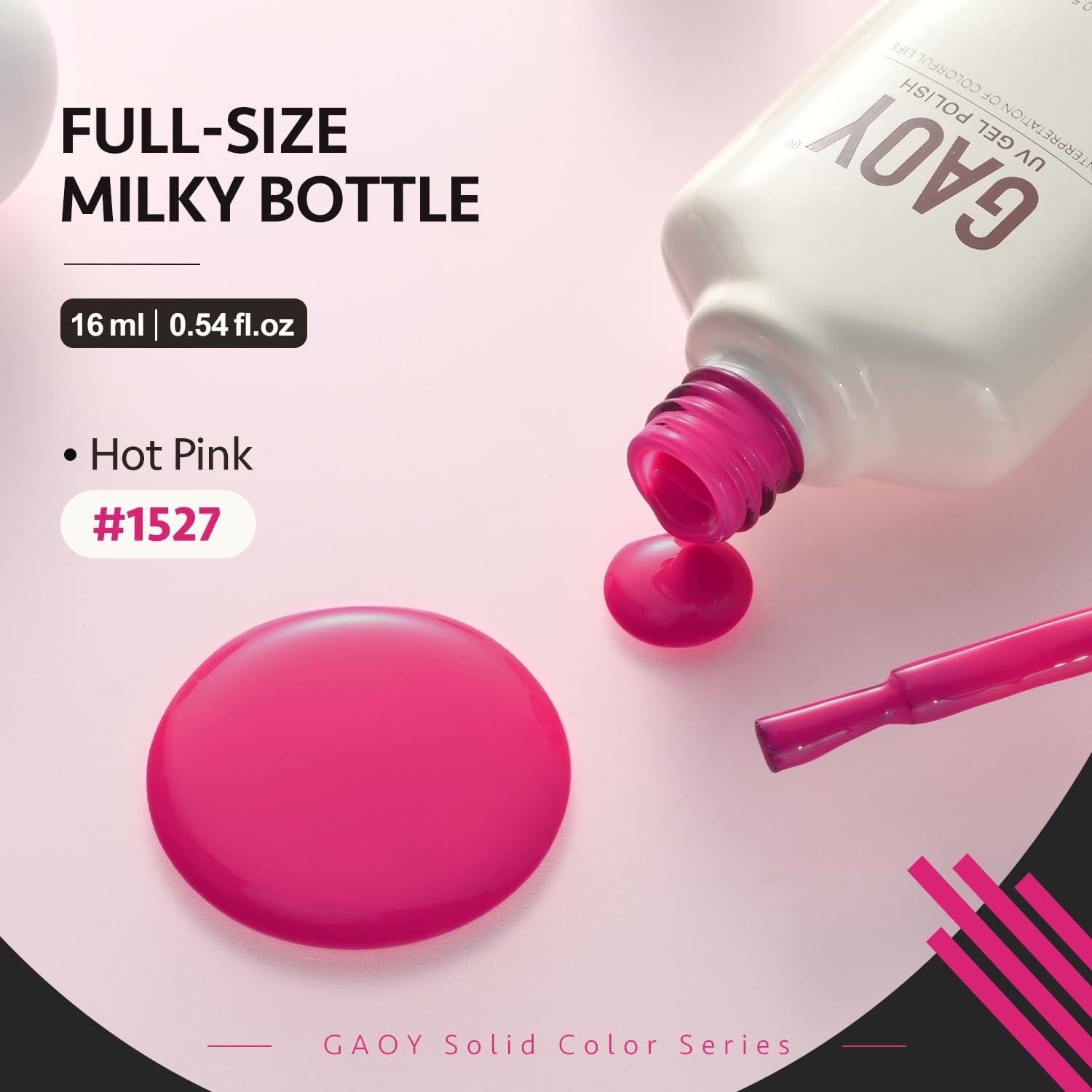 Color 1527 de GAOY para diseños de uñas en casa.