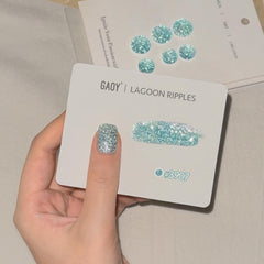 GAOY envase de 16 ml gel glitter, fácil de usar en casa.