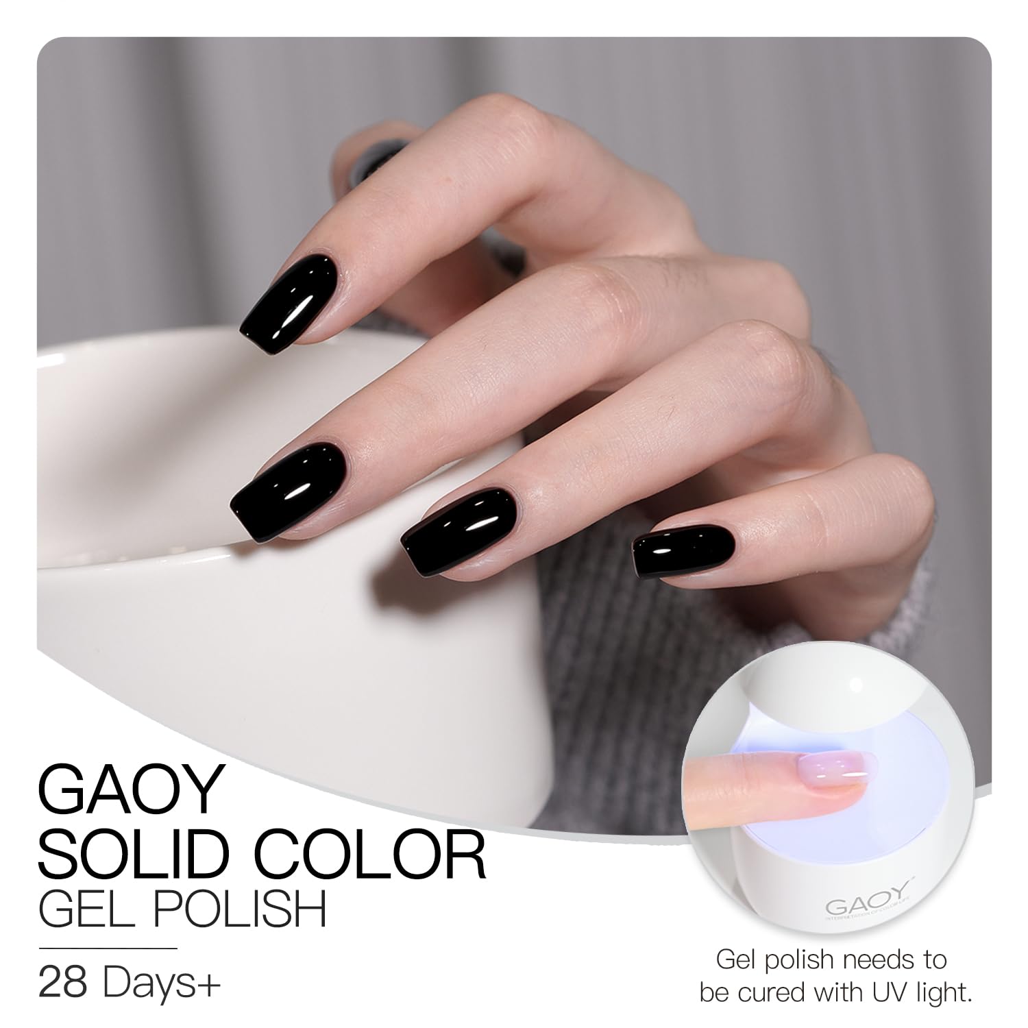 GAOY envase de 16ml práctico para varias manicuras.