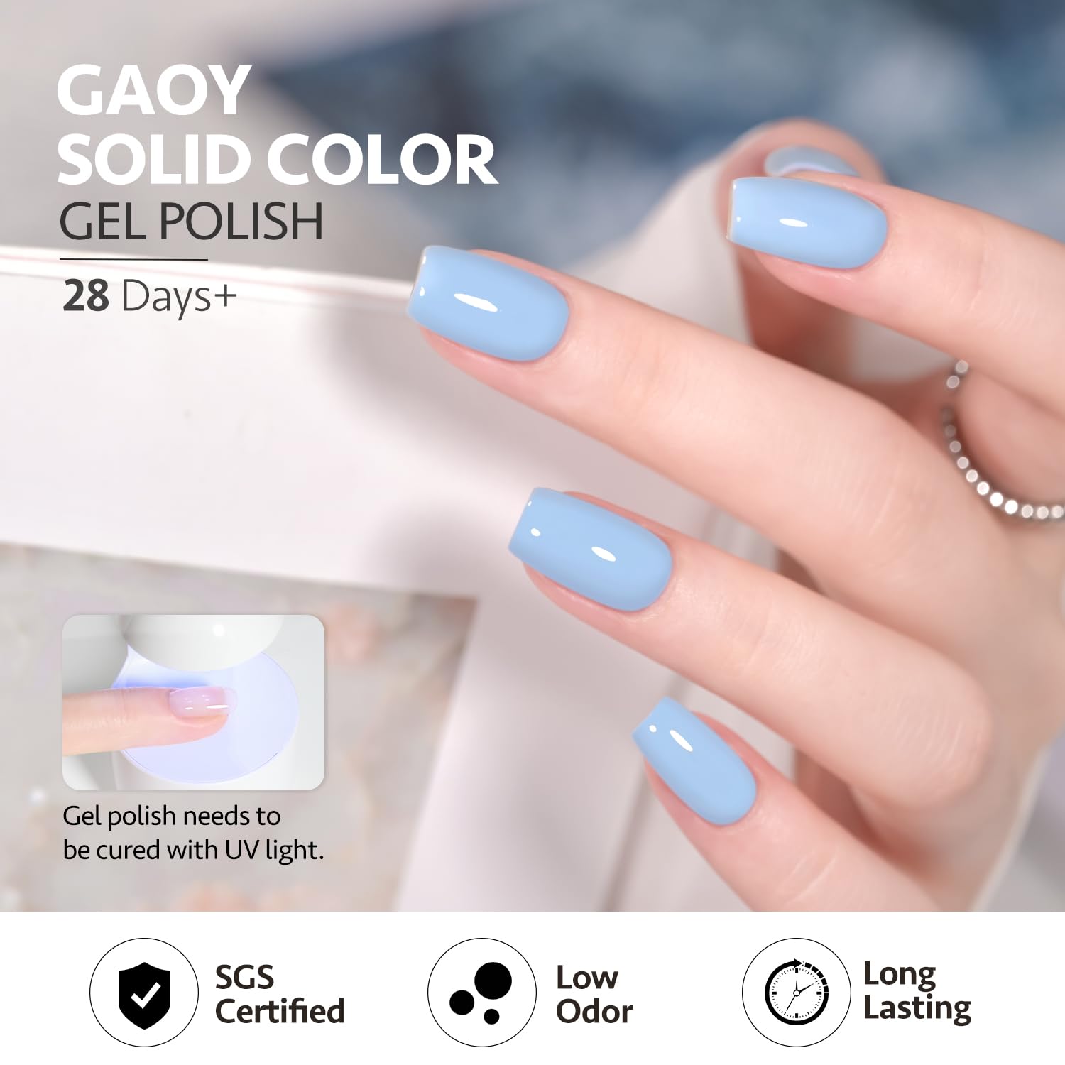 GAOY Botella de gel de 16 ml lista para uso personal