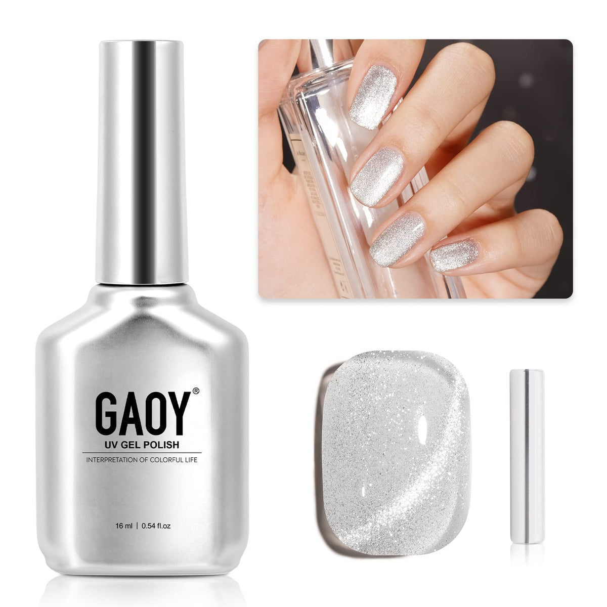 GAOY Cat Eye: esmalte magnetico para uñas con efecto Cat Eye en casa.