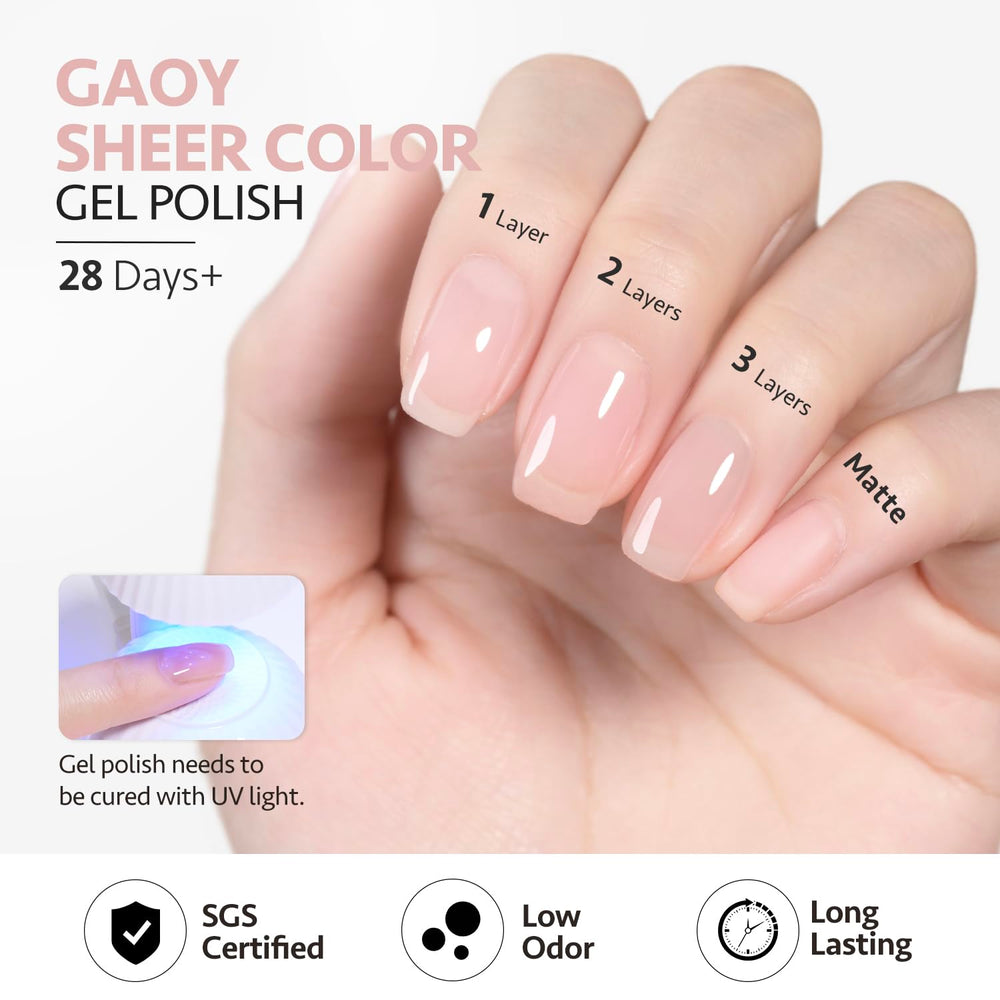 GAOY Envase 16 ml: práctico para sesiones en casa.