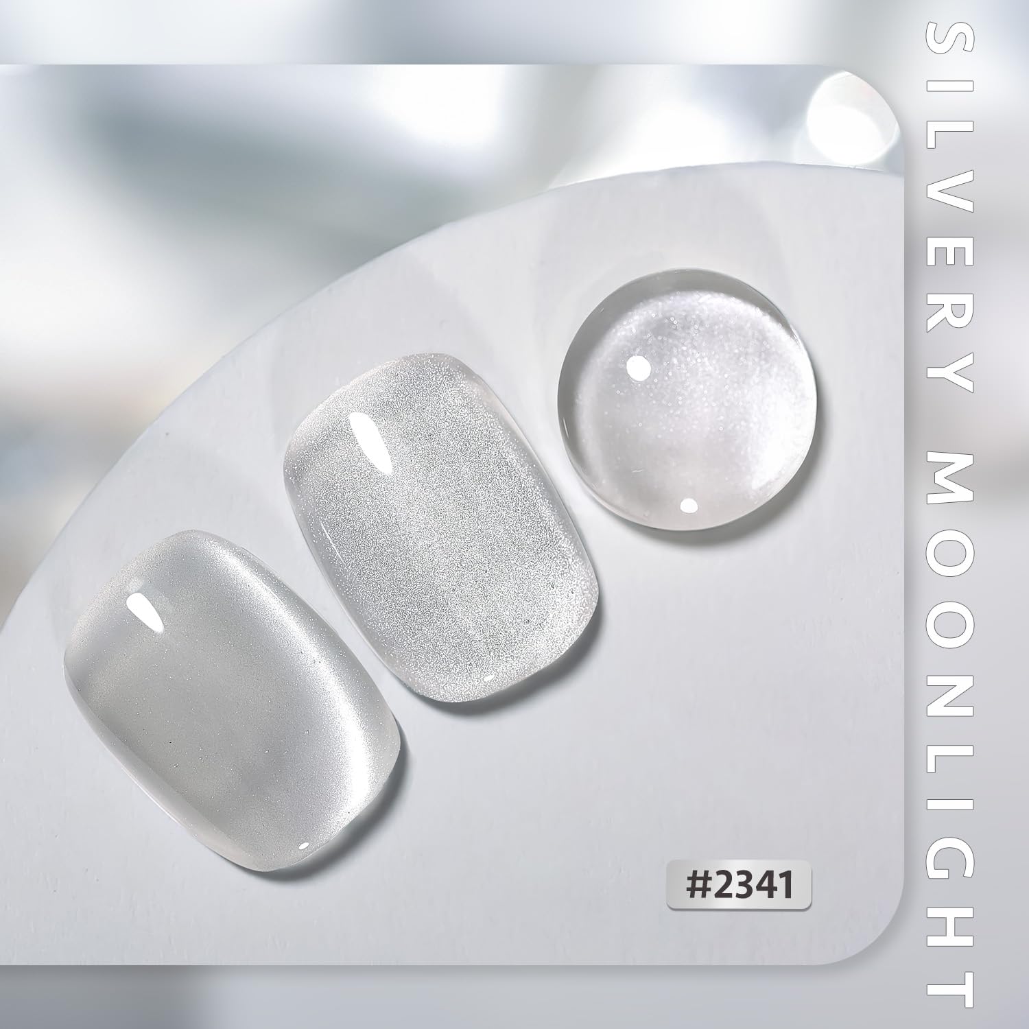 GAOY esmalte gel glitter holográfico translúcido añade destellos llamativos.