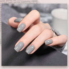 GAOY Esmalte gel gris, curado con luz UV, secado en 60 segundos.