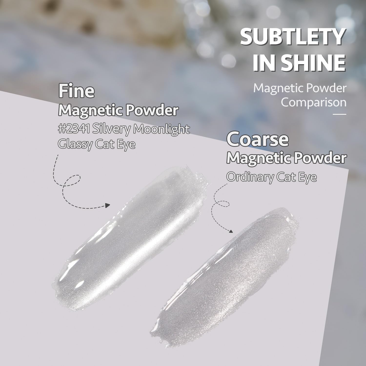 GAOY es esmalte gel con imán para crear diseño de ojo de gato en casa.