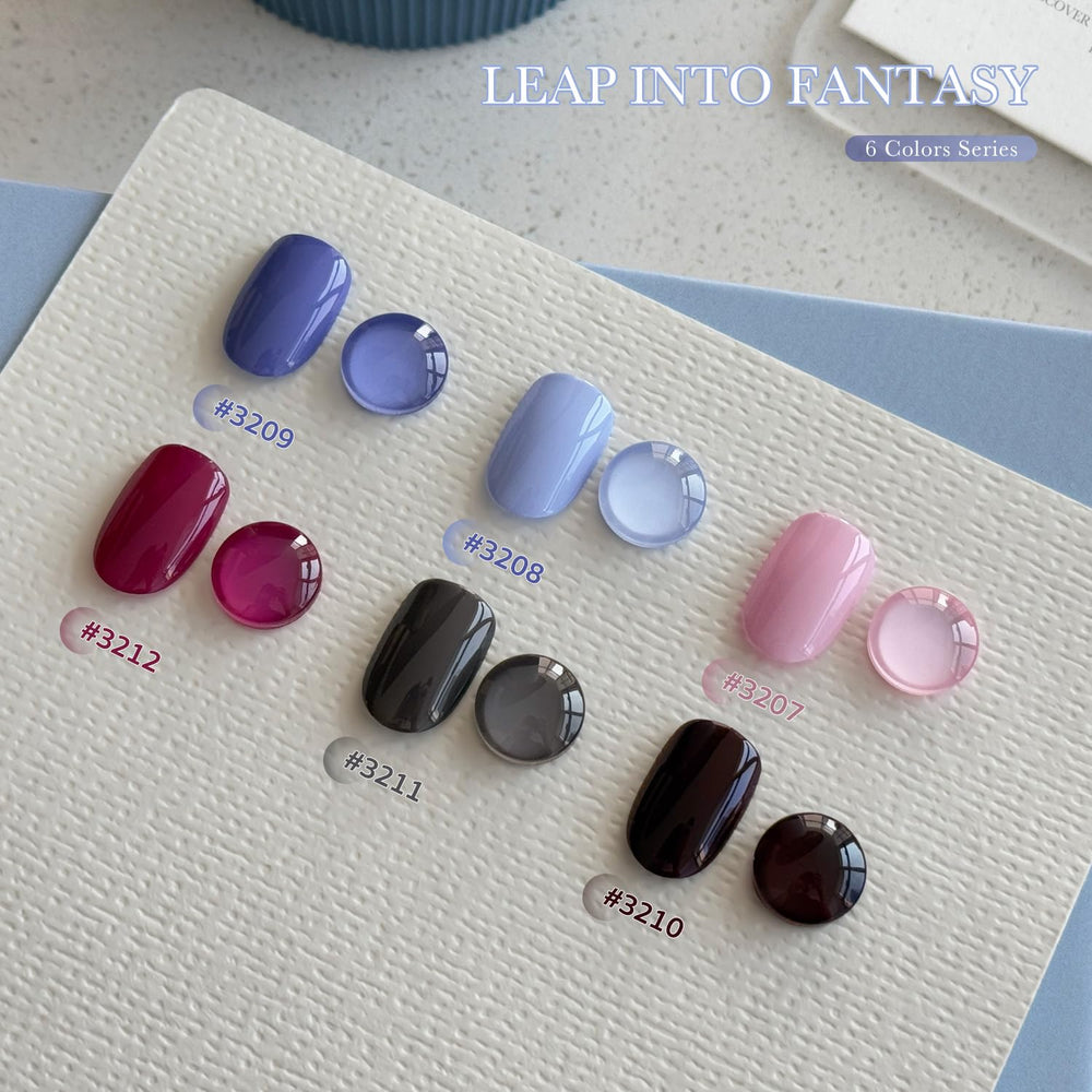 GAOY esmalte gel morado brillo para uñas