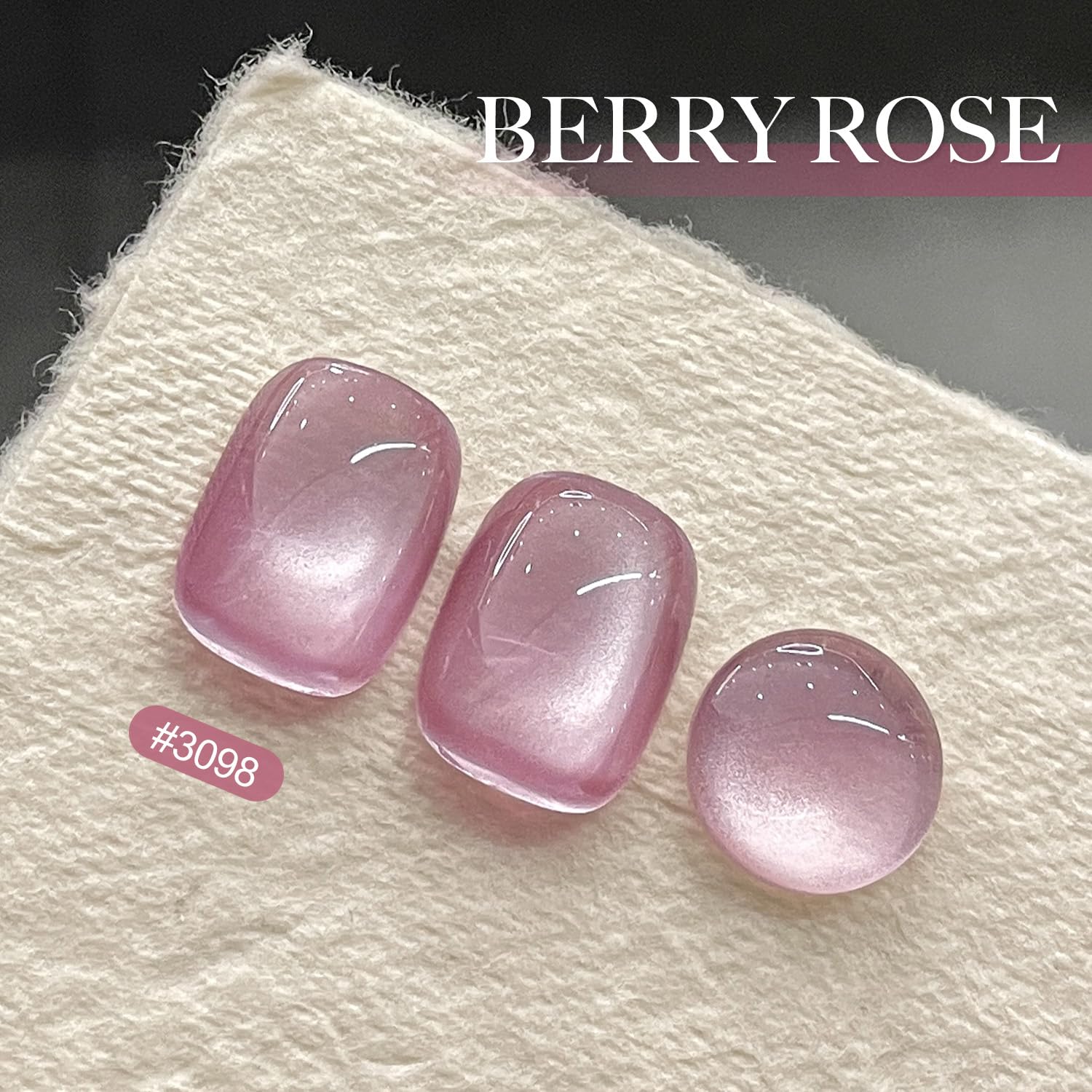 GAOY esmalte gel ojo de gato Rosa con imán para crear patrones
