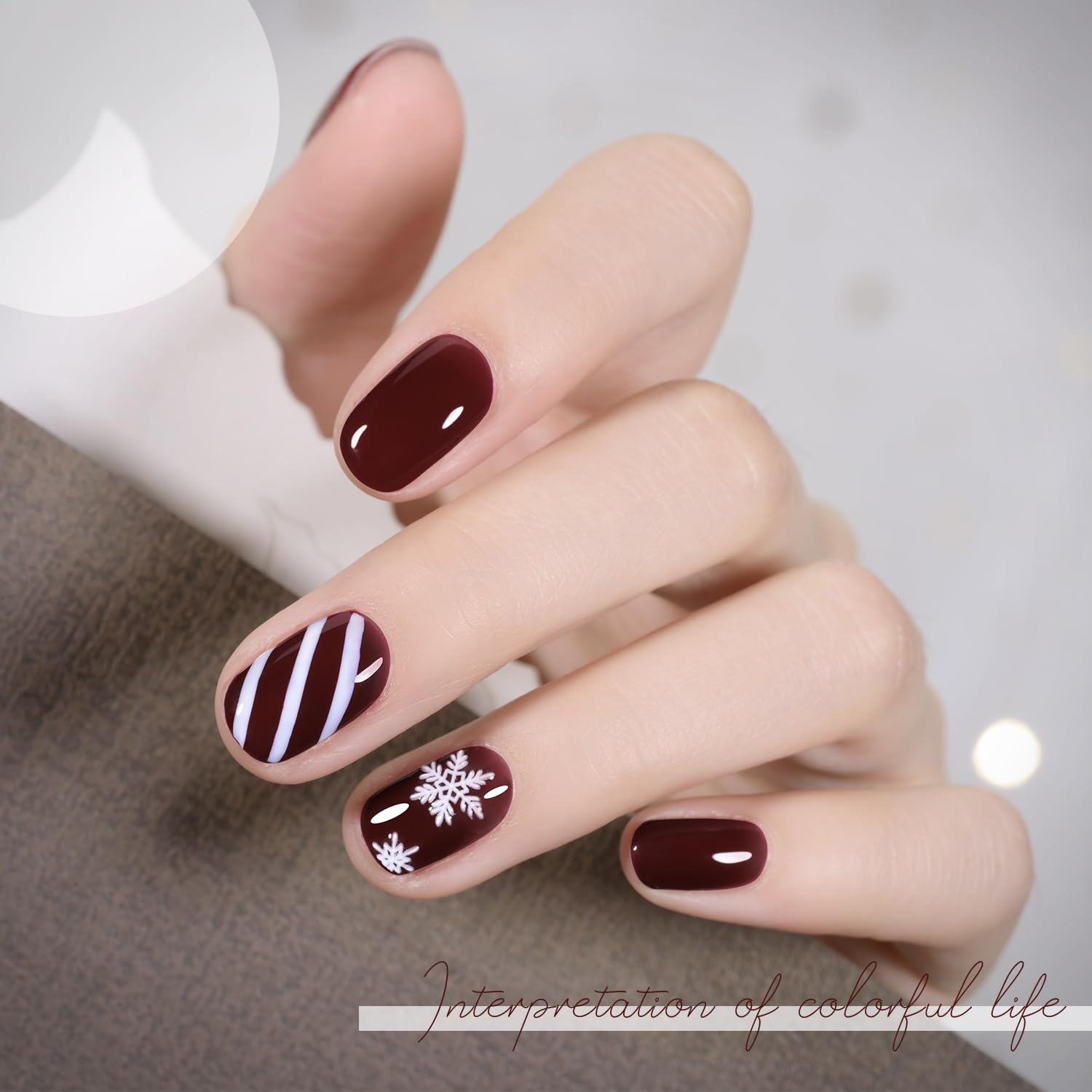 GAOY Esmalte Gel Rojo 1149, aplicación suave para color uniforme